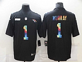 Nike Arizona Cardinals #1 Kyler Murray Multi-Color Black Crucial Catch Vapor Untouchable Limited Jersey,baseball caps,new era cap wholesale,wholesale hats